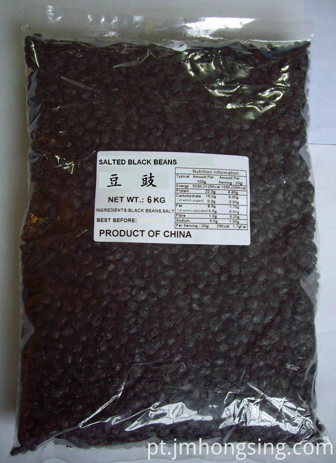 Preheated 5KG Salted Black Bean